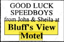 Bluffs Inn (Bluff View Motel) - Nov 1998 Ad